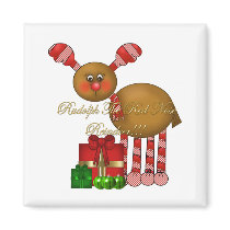 Magnet-Rudolph the Red Nose Reindeer