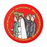 Magnet: Russian Orthodox Wedding