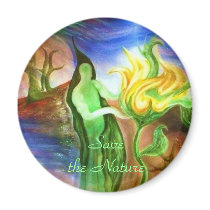 Magnet `` save the Nature´´