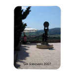 Magnet -  Sculpture over San Gimignano