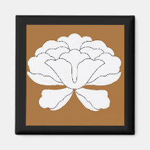 Magnet sienna asian peony