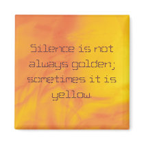 Magnet, Silence is not alwa... by neslehcim Magnet, Silence is not alwa...