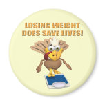 Magnet - Thanksgiving Dieting Turkey