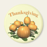 Magnet - Thanksgiving Pumpkin Patch