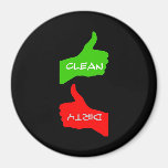 Magnet- Thumbs Up/Down Clean or Dirty Dishes