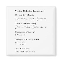 Magnet: vector calculus identities by dantopa Magnet: vector calculus identities