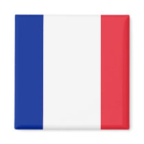 Magnet with Flag of France