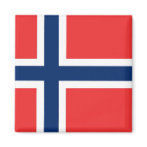 Magnet with Flag of Norway