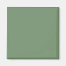 Magnet with Sage Green Background