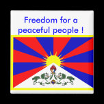 Magnet with Tibet flag magnets