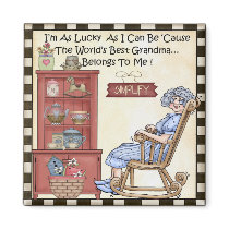 Magnet-Worlds Best Grandma by forbes1954 Magnet-Worlds Best Grandma