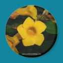 Magnet - yellow flowers by unclechuckstoys Magnet - yellow flowers