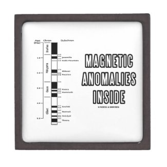 Magnetic Anomalies Inside (Geomagnetic Polarity) Premium Keepsake Box