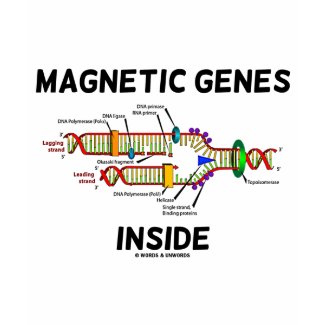 Magnetic Genes Inside (DNA Replication) shirt