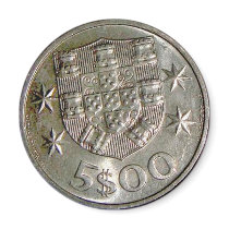 Magnetic Íman Currency of 5 shields