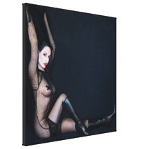 Magnetism - Self Portrait Stretched Canvas Prints