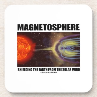 Magnetosphere Shielding Earth From Solar Wind Coaster