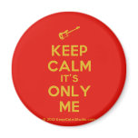 [Electric guitar] keep calm it's only me  Magnets
