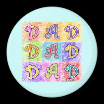 Magnets - DAD Pop Art magnets