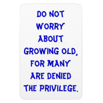 magnets, growing old
