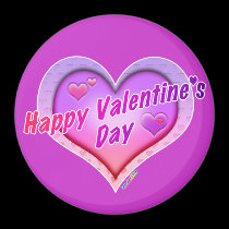 MAGNETS Happy Valentine's Day magnets