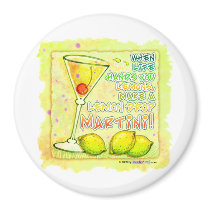 Magnets - Lemon Drop Martini