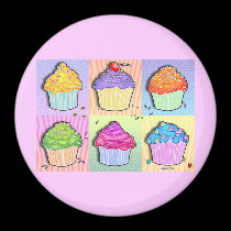 Magnets - Pop Art Cupcakes magnets