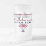 Magnificent Father America Flag Colors Coffee Mug
