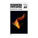 Magnificent Orange Koi postage