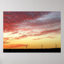Magnificent Sky and Wind Generators Print