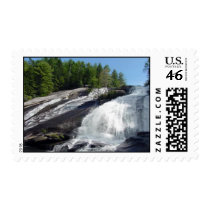 Magnificent Waterfall Postage Stamp