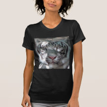 Magnificent White Tiger Ladies'  Shirt