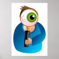 Magnify Man Poster