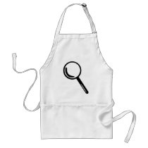 Magnifying glass apron