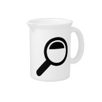 Magnifying glass pitchers