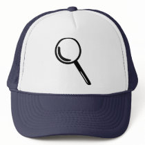 Magnifying glass hat