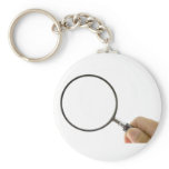 Magnifying glass key chains