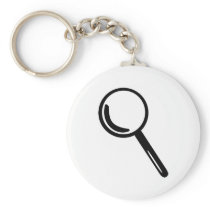 Magnifying glass key chains
