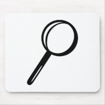 Magnifying glass mousepads