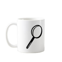 Magnifying glass mug