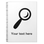 Magnifying Glass notebooks