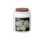 Magnolia Blossom Candy Jar
