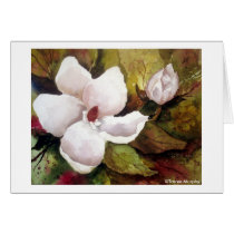 Magnolia & Blossom Card