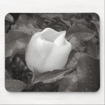Magnolia Bossom in B&W mousepads