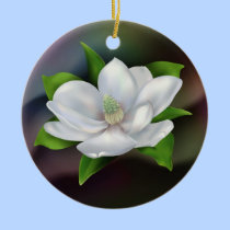 Magnolia Flower ornaments