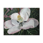 magnolia flower painting acrylic wall art