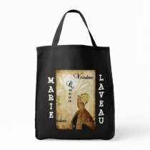 Magnolia Grunge Voodoo Queen Marie Laveau Canvas Bag