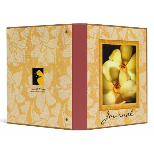 Magnolia Hawaiian collage Binder binder