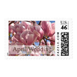 Magnolia in Bloom • April Wedding Stamp