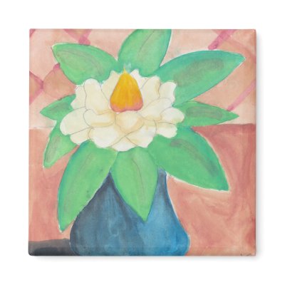 magnolia refrigerator magnet by reasontolive